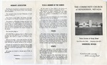 Pamphlet of The Community Church of Henderson, Nevada